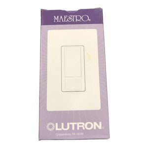 Lutron MAESTRO MS-OPS2-IV Ivory Occupancy / Vacancy Sensor / Single-Pole Switch